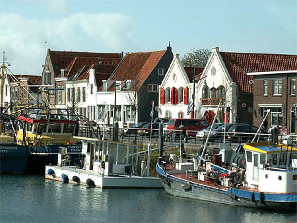 Port de pêche à Zierikzee en Zélande - Pays Bas