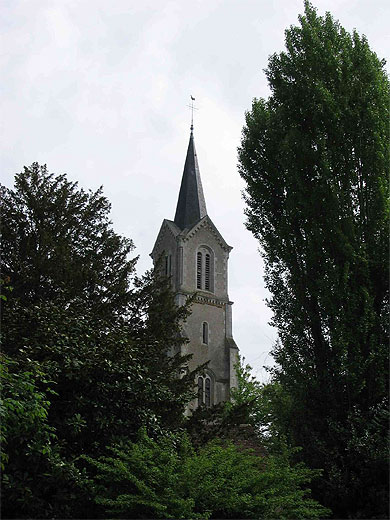 Clocher de Saint-Gondon Clocher de Saint-Gondon