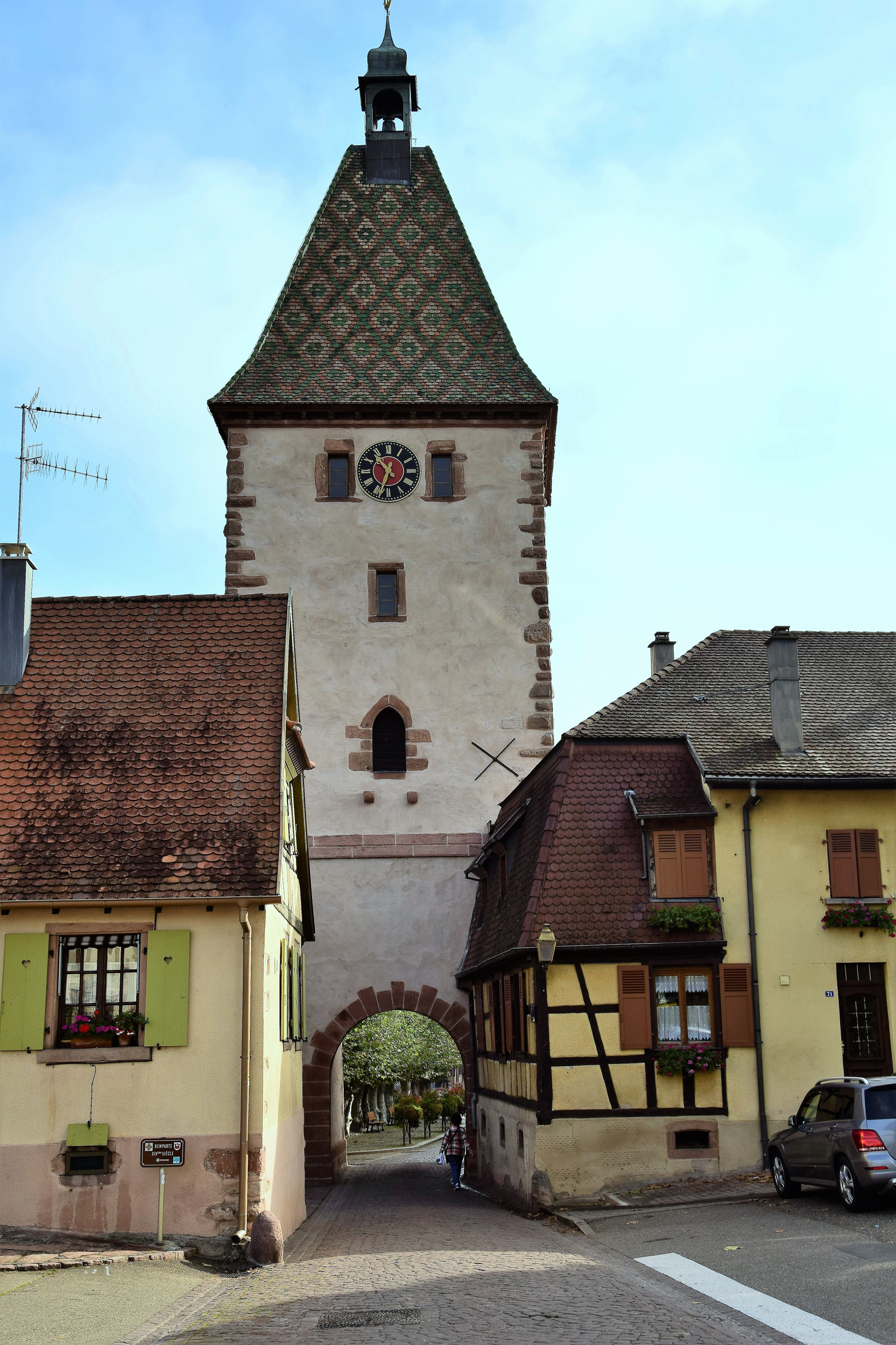 Porte d'entrée de Bergheim Porte d'entrée de Bergheim