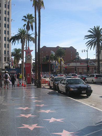 Hollywood boulevard Hollywood boulevard