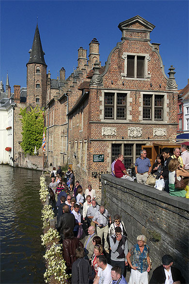 Quai du Rosaire, Bruges, Belgique Quai du Rosaire, Bruges, Belgique