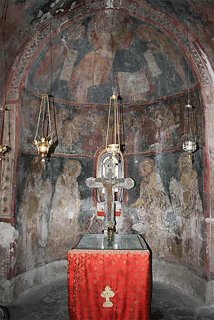 Superbes fresques du monastère Agios Nikolaos Fountoukli