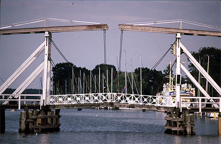 Le pont basculant de Wieck Le pont basculant de Wieck