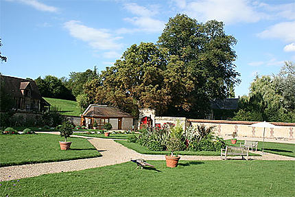 Parc du château de Saint-Germain-de-Livet