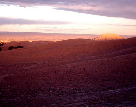 Lever de soleil sur Flat Top Lever de soleil sur Flat Top