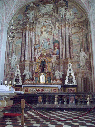 Maître-autel de l'église Sainte-Catherine