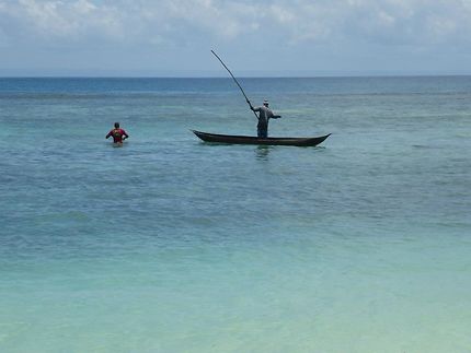 Pêcheurs à l'Île aux Nattes