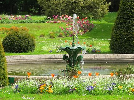 Jet d'eau central Parc Dupeyroux