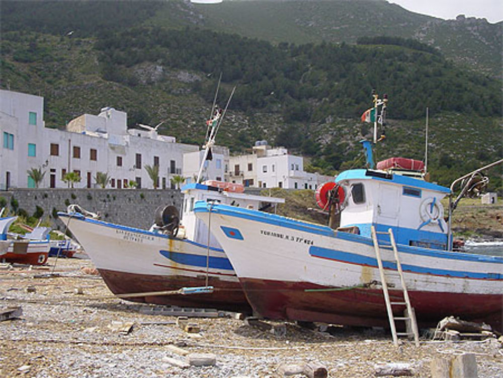 Bateaux à Marettimo