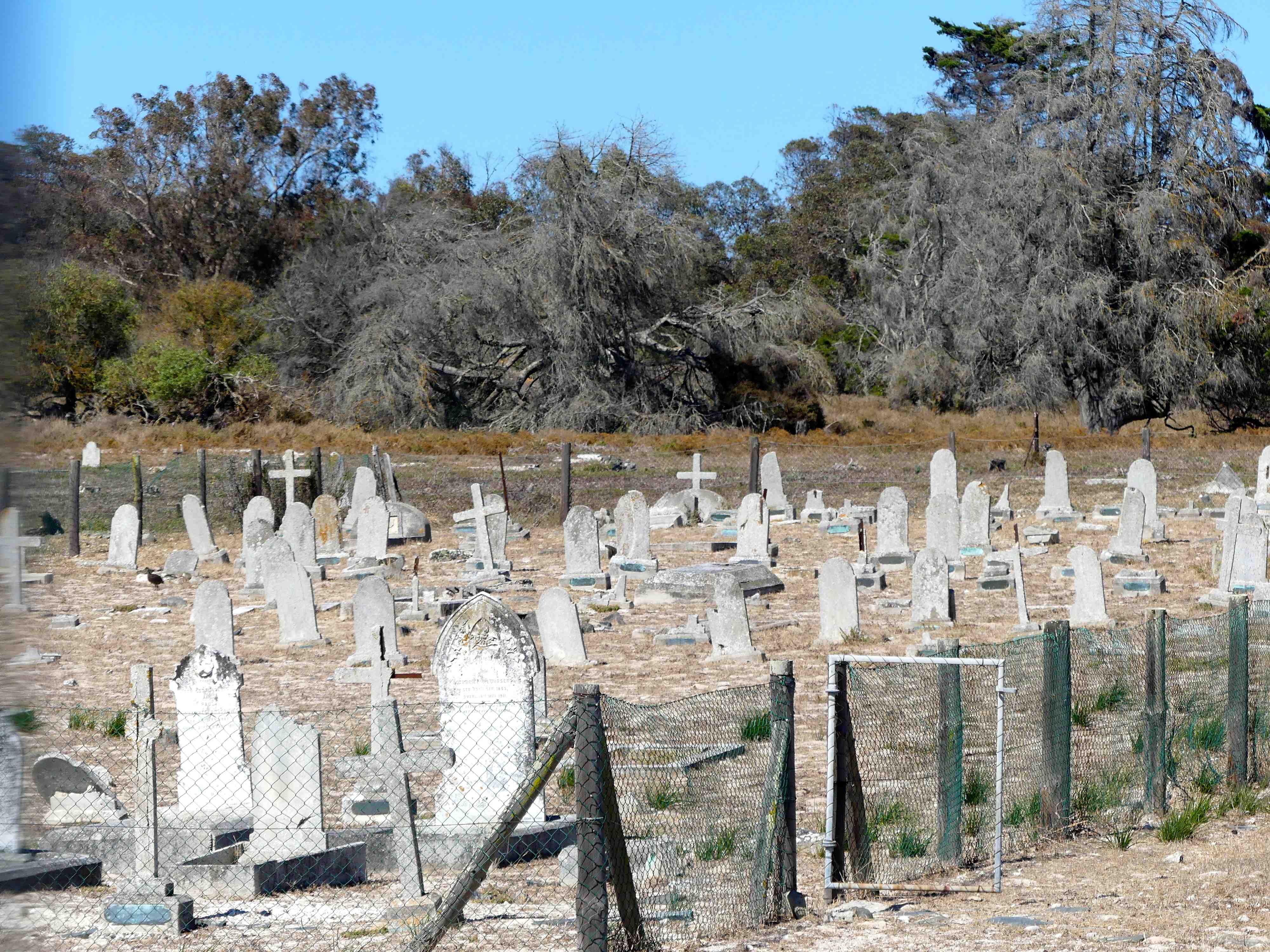 Cimetière sur Robben Island Cimetière sur Robben Island