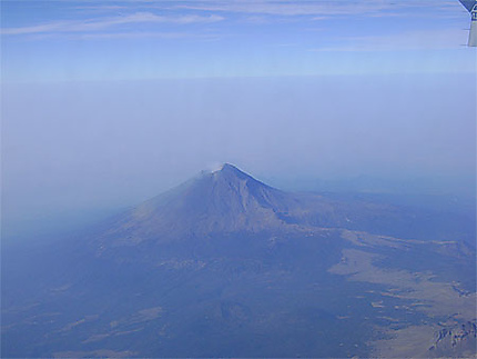 Vue du Popocatépetl