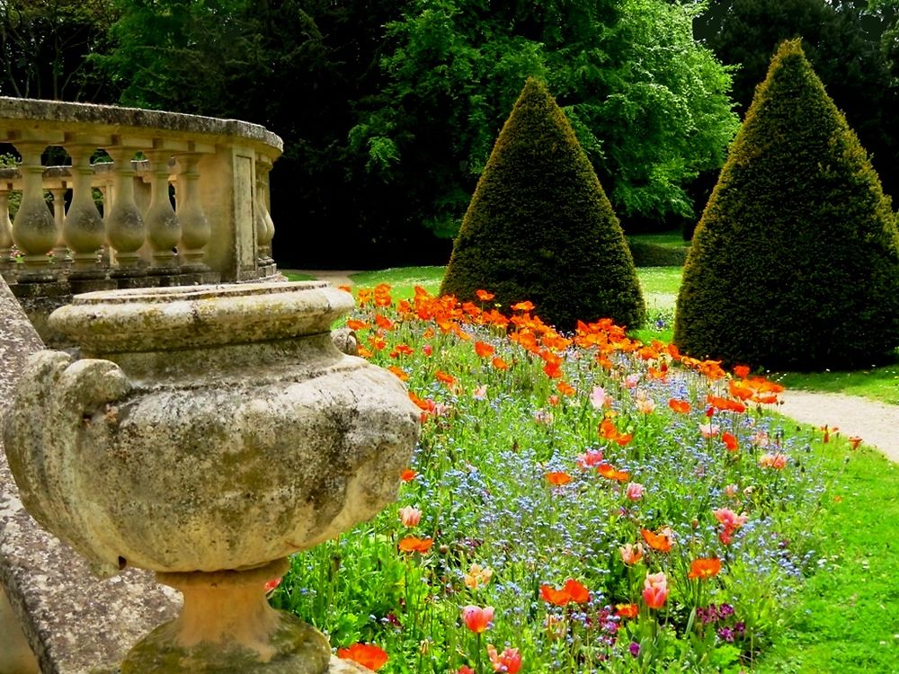 Jardin à l'anglaise Parc Dupeyroux