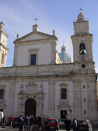 La cathédrale de Caltanissetta