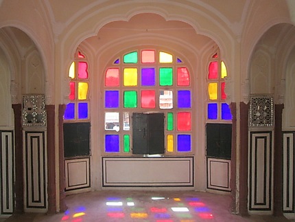 Une des fenêtres du palais