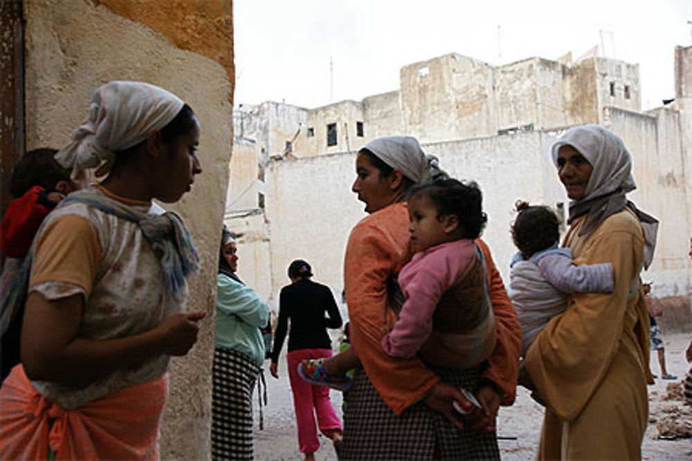 Sefrou, dans l'ancien quartier du mellah de la médina