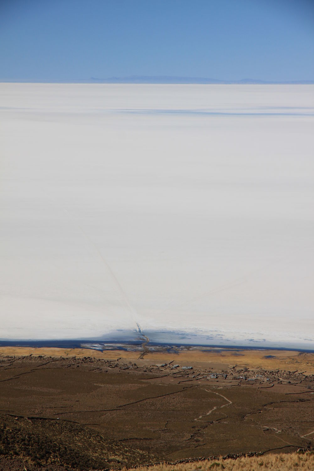 Vue sur le Salar d'Uyuni