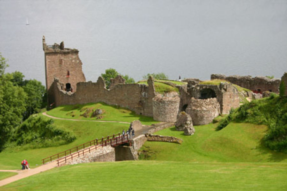 Château sur le Loch ness