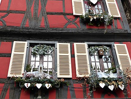 Fenêtres de Noël à Kaysersberg