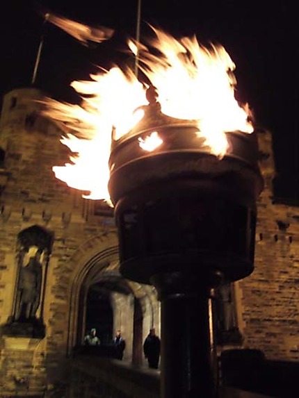Torche du Château d'Edimbourg
