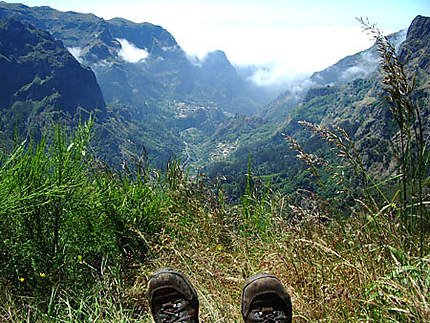 pause sur les sentiers de Madeira