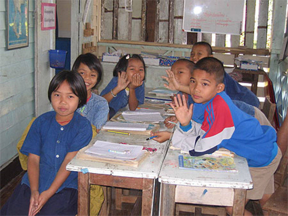 Ecole dans un village montagnard