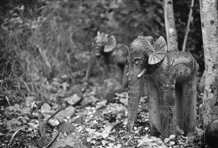 Petites statues d'éléphants Petites statues d'éléphants