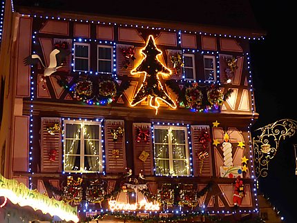 Maison au décor de Noël