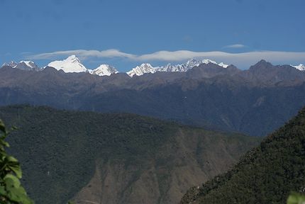 Vue des environs du Machu Picchu