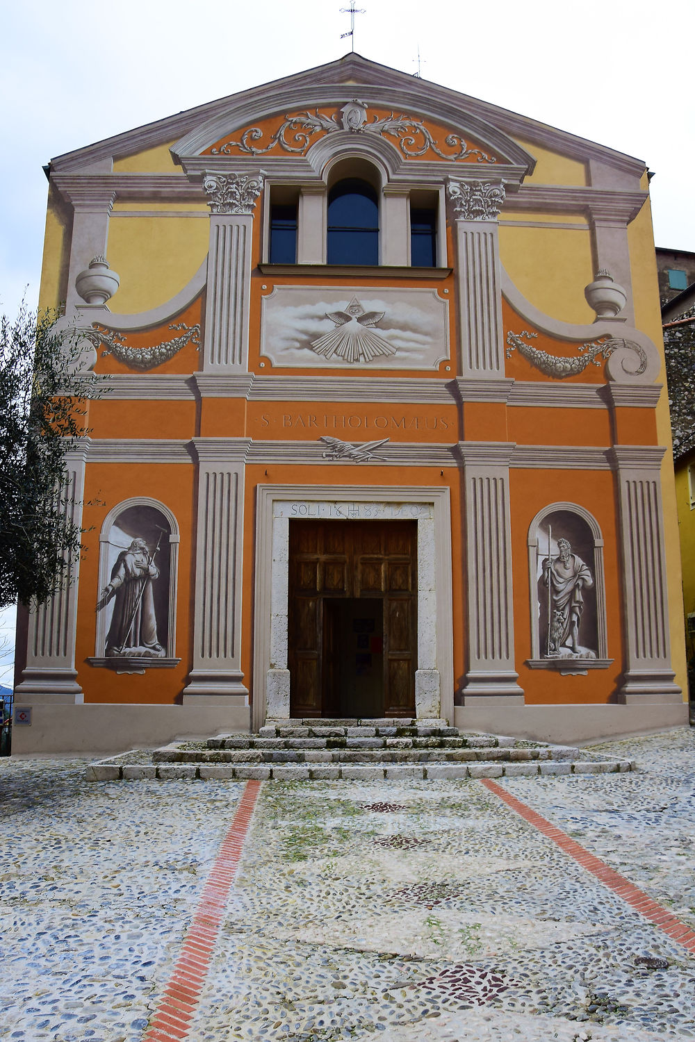 L'église Saint-Barthélémy de Gorbio