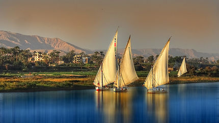 Félouque sur le Nil