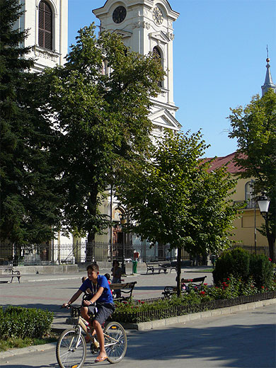 Place principale, Sremski Karlovci, Voïvodine Place principale, Sremski Karlovci, Voïvodine
