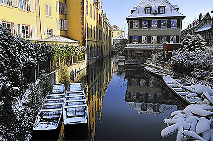 Petite Venise à Colmar en décembre