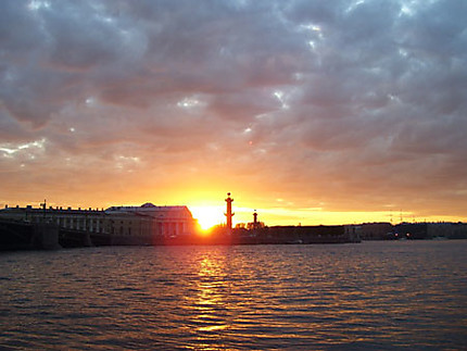 Coucher de Soleil à St-Pétersbourg