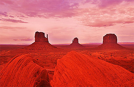 The Mittens and Merrick Bute, Monument Valley