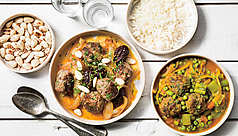 Recette du tajine de kefta aux petits pois