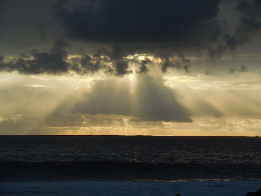 Coucher à Manapany