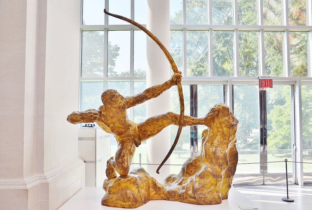 Héraklès Archer, de Mr Antoine Bourdelle Sculpteur