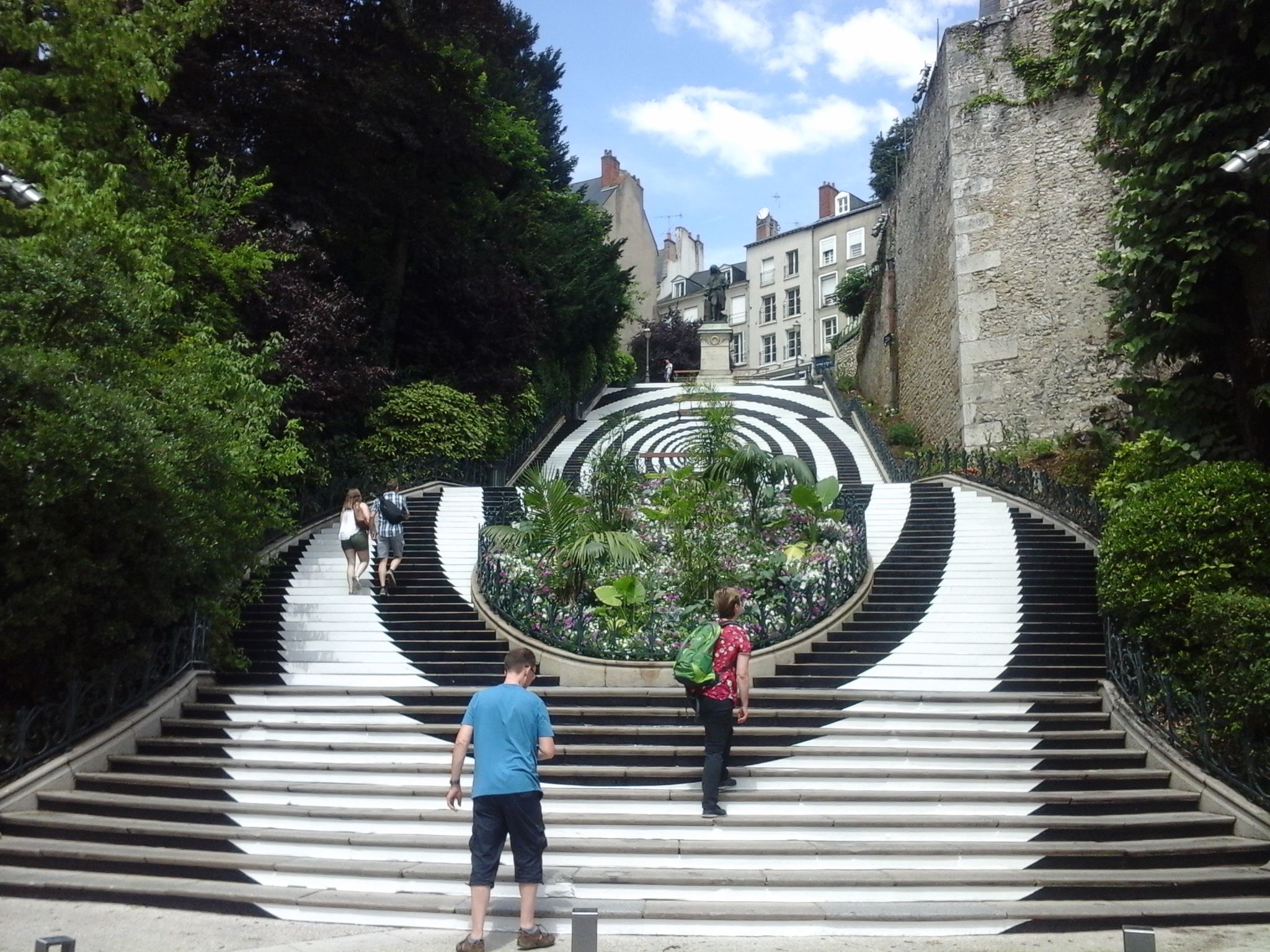Les marches Denis Papin... un monument à Blois