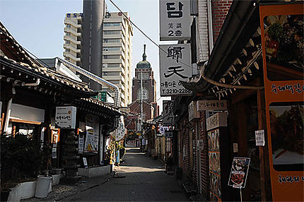 Une rue de Seoul