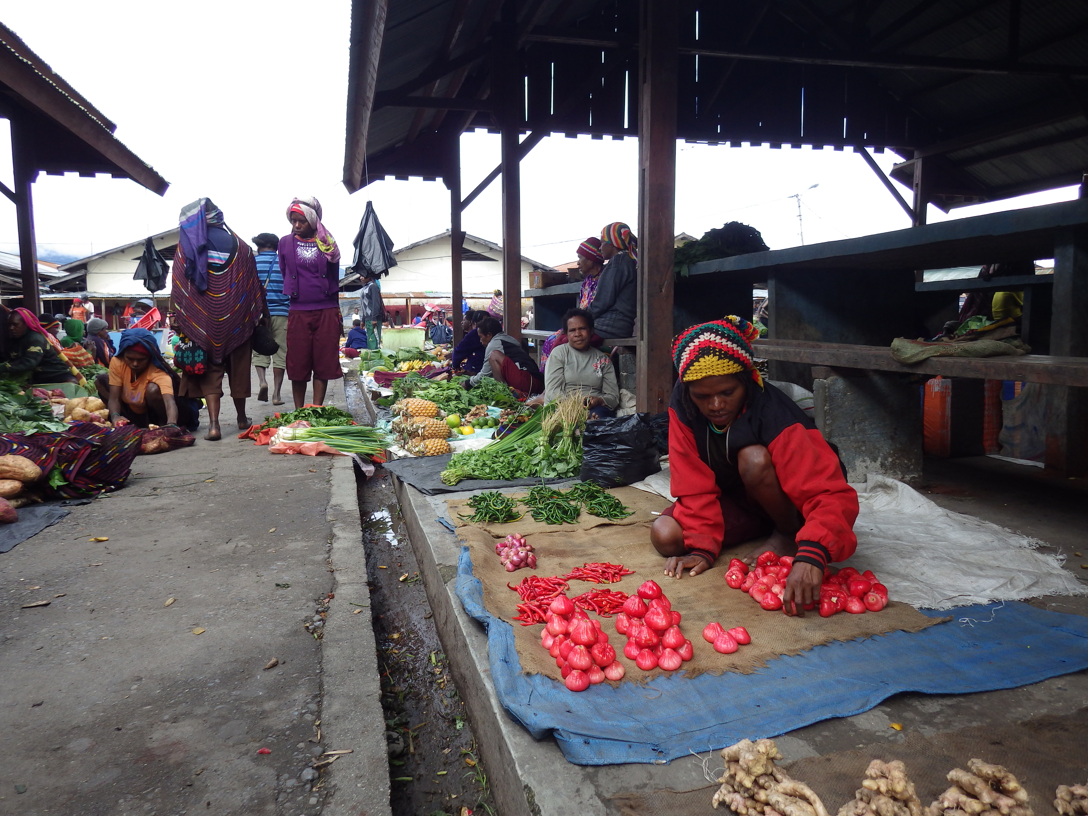Marché de Wamena Marché de Wamena