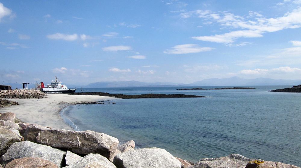 Île d'Eigg . Le ferry