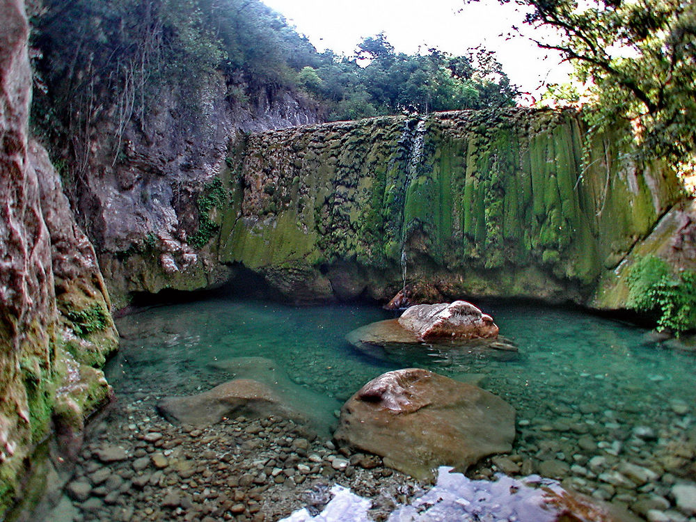 Cascade des moulins sur la Siagnole