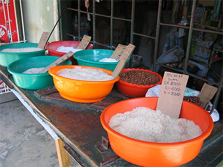 Vente de riz Vente de riz