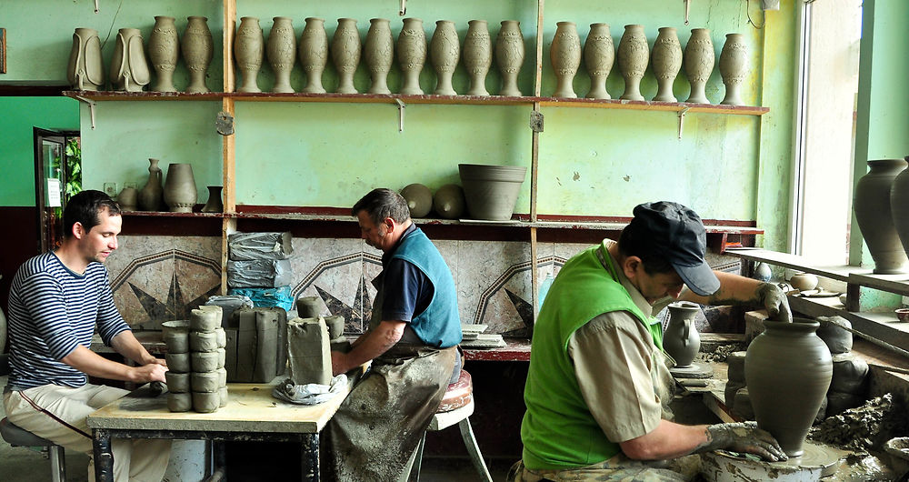 Les artisans à Marginea