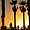 Coucher de soleil à Venice Beach Los Angeles
