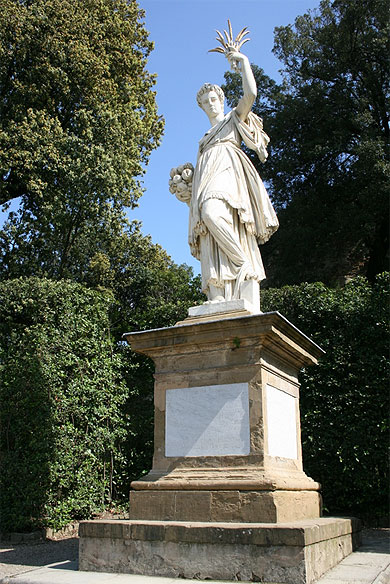 Statue dans les jardins Boboli Statue dans les jardins Boboli