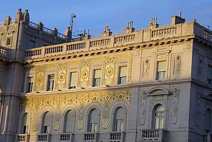 Détail d'une façade