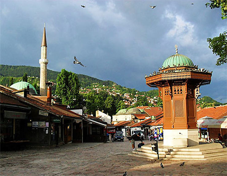 Bazar ottoman de Sarajevo - Gulwenn Torrebenn