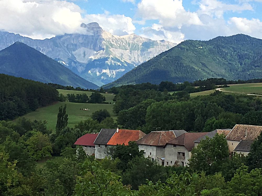 Vue depuis Monestier du Percy