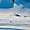 Skieur solitaire à Zermatt